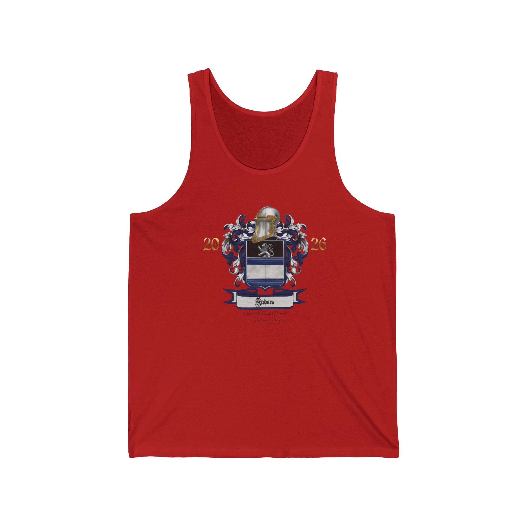 Anders Unisex Tank Top Jersey (simple)
