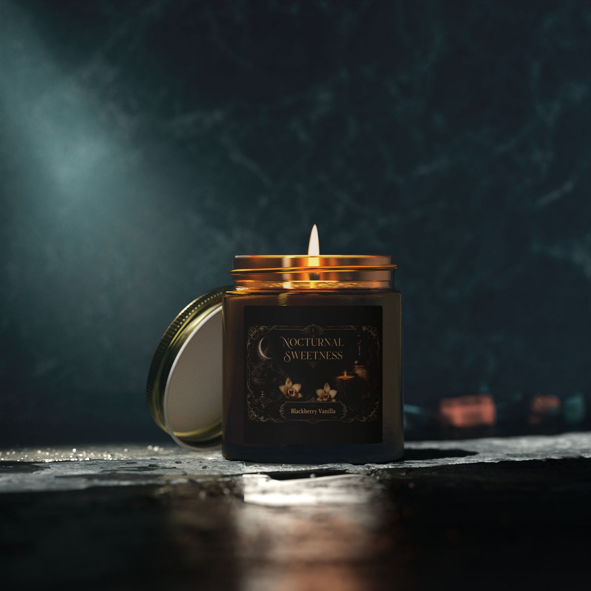 Nocturnal Sweetness Blackberry Vanilla Candle (4oz & 9oz)