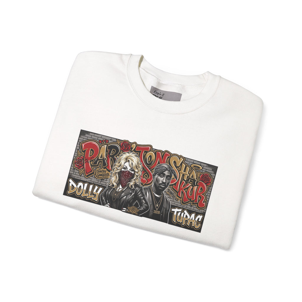 D.P. & T.S. Gangster Graffiti  2026 Tribune Crewneck Sweatshirt