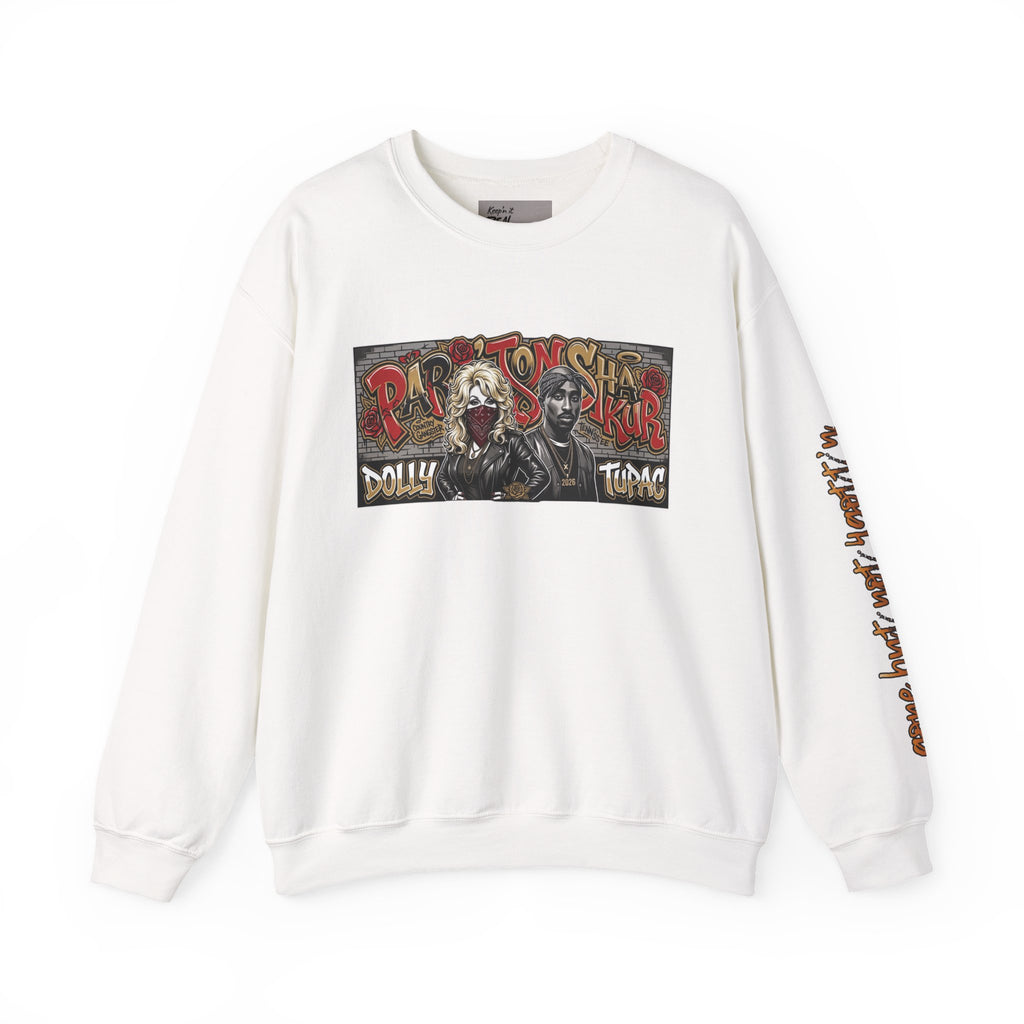 D.P. & T.S. Gangster Graffiti  2026 Tribune Crewneck Sweatshirt
