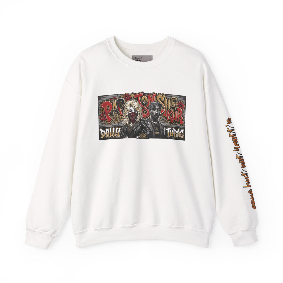 D.P. & T.S. Gangster Graffiti  2026 Tribune Crewneck Sweatshirt