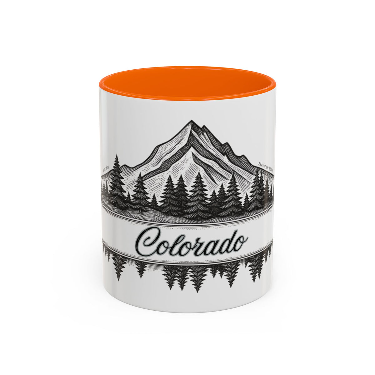 Colorado Mountain Coffee Mug — Scenic Woodland Travel Souvenir (11/15oz)