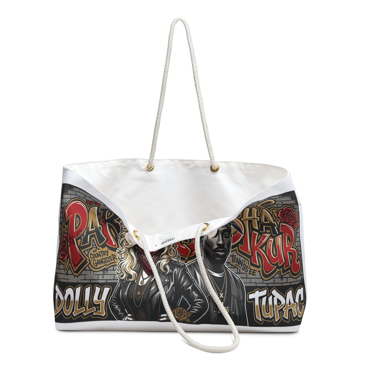 D.P. & T.S. Collection Weekender Bag — Graffiti Travel Tote