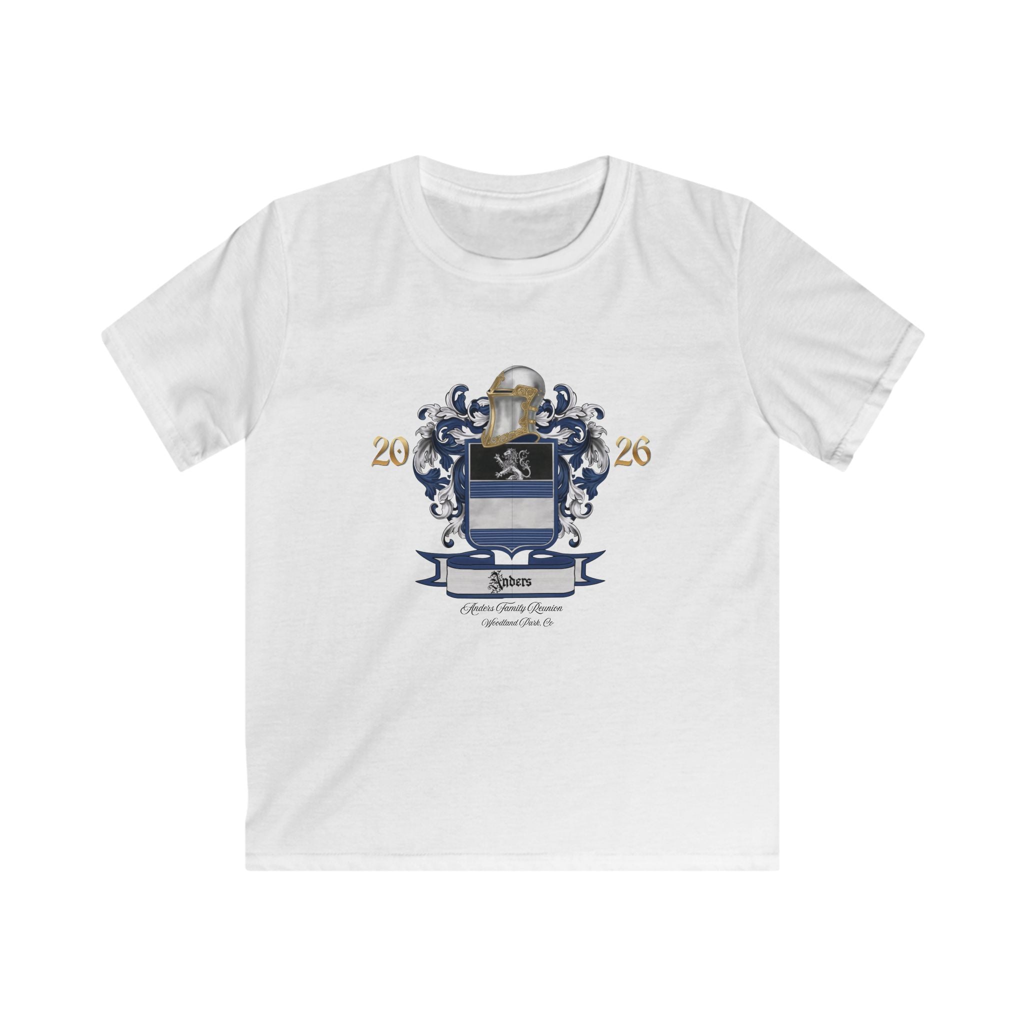 Anders Family Crest Kids Tee (simple)