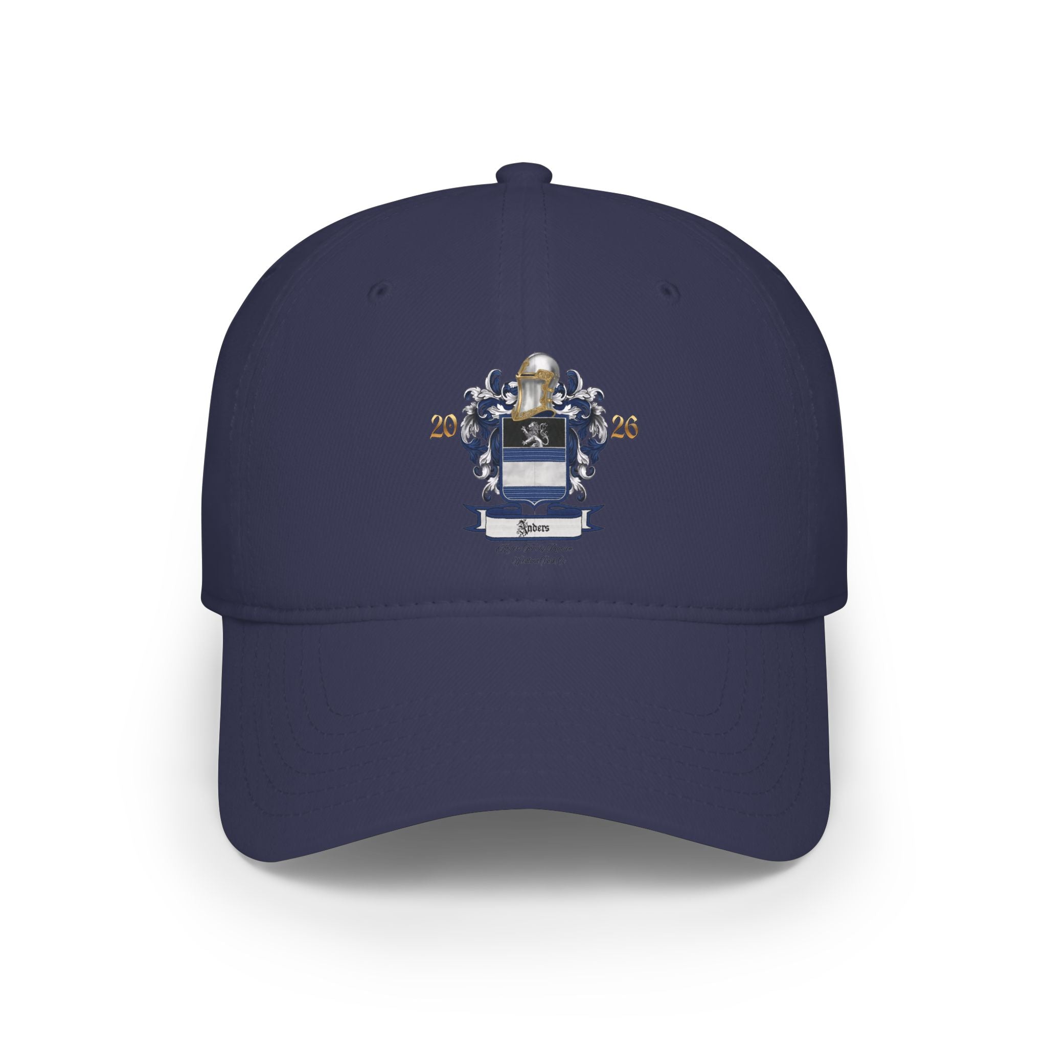 Anders Family Crest Baseball Cap - Personalized Heritage Low Profile Hat
