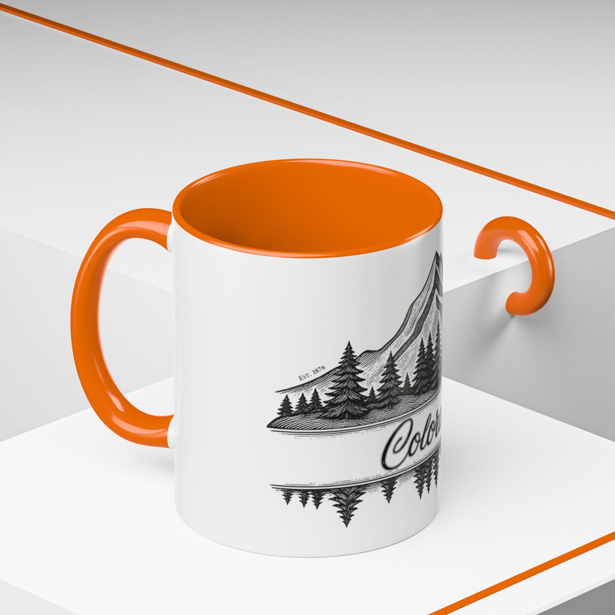 Colorado Mountain Coffee Mug — Scenic Woodland Travel Souvenir (11/15oz)