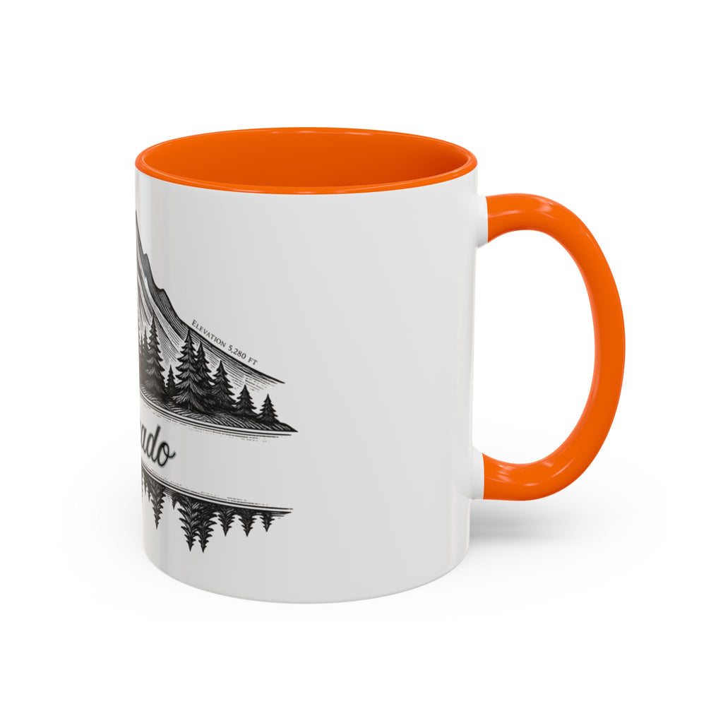 Colorado Mountain Coffee Mug — Scenic Woodland Travel Souvenir (11/15oz)
