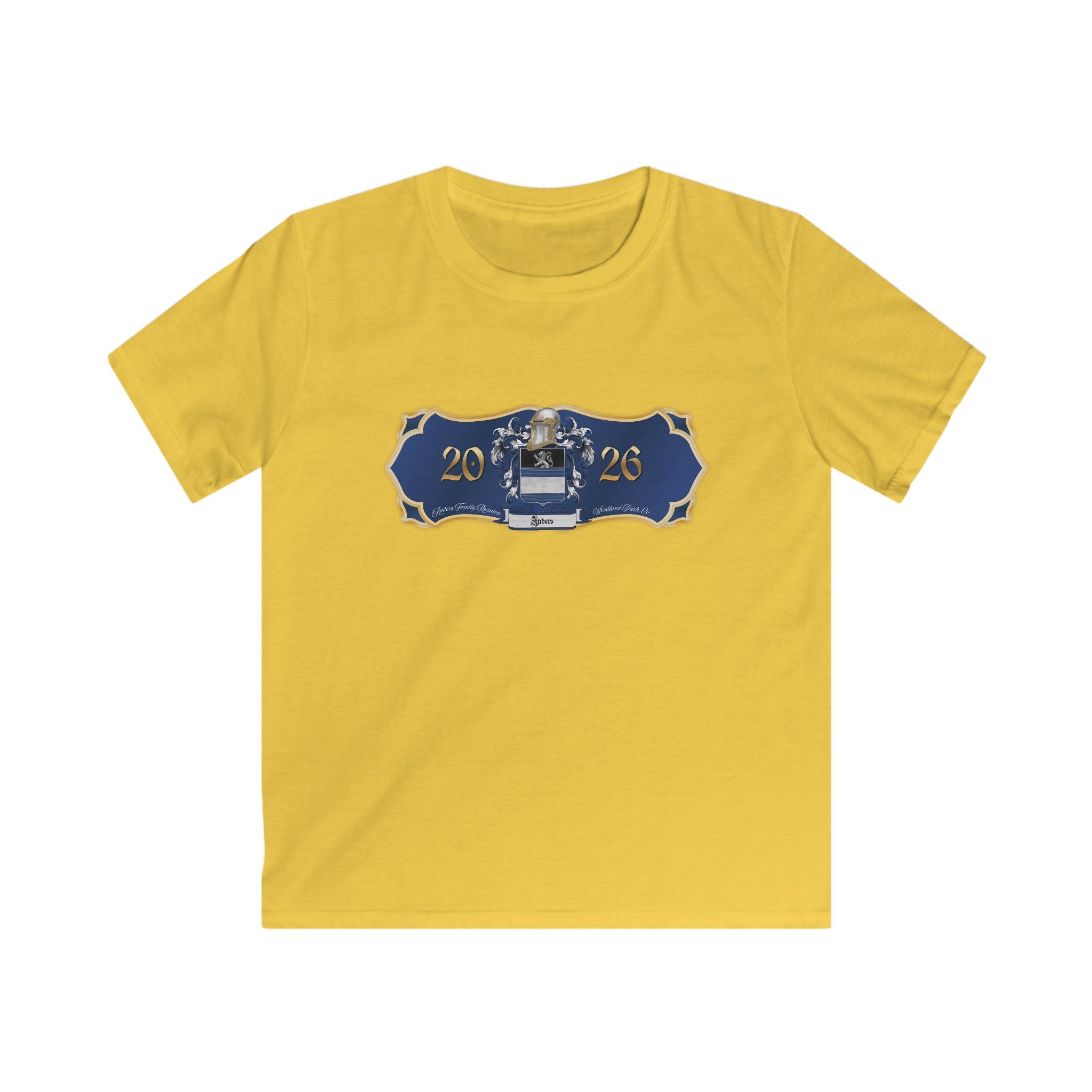 Anders Family Crest Kids Tee (original)