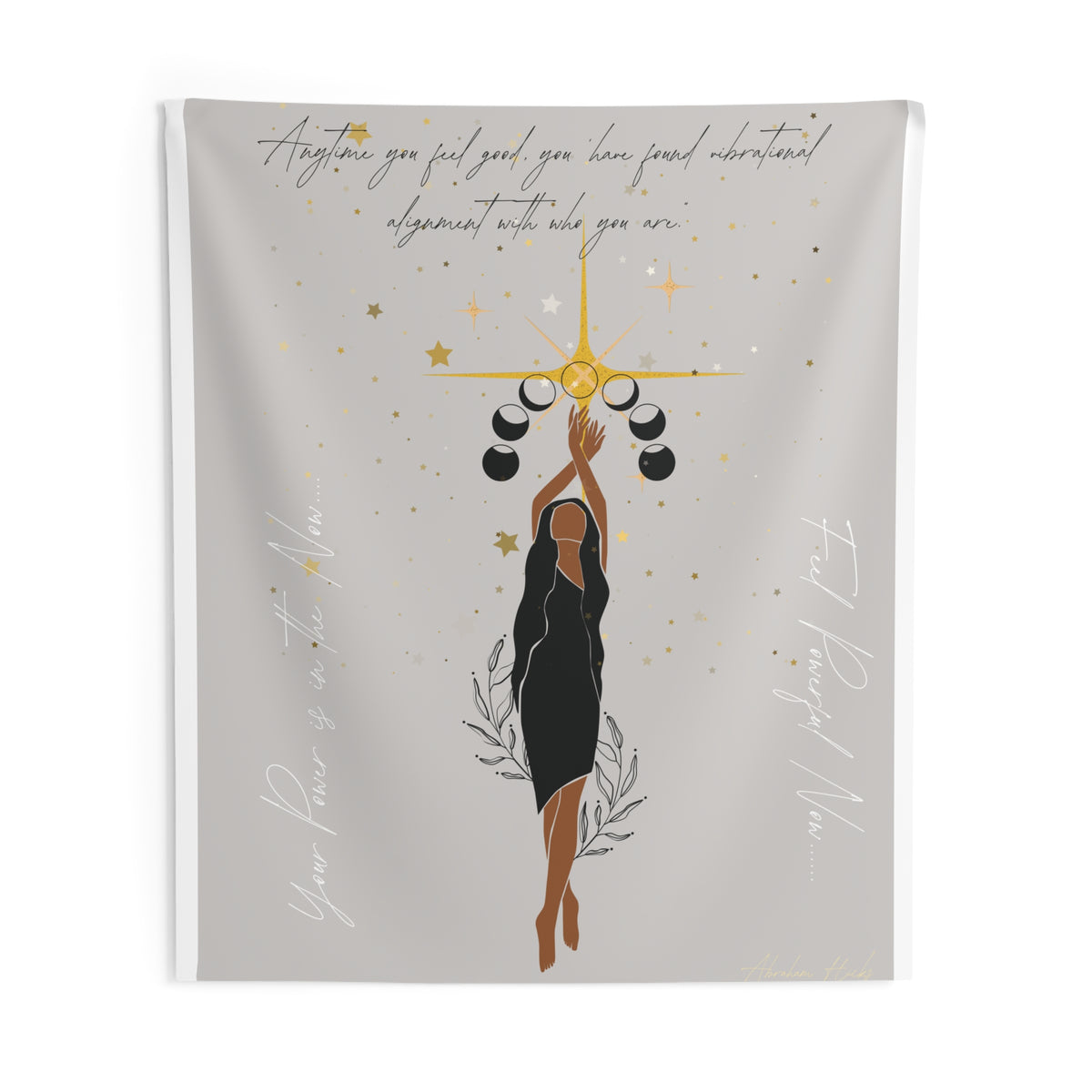 Celestial Woman Wall Tapestry – Inspirational Decor