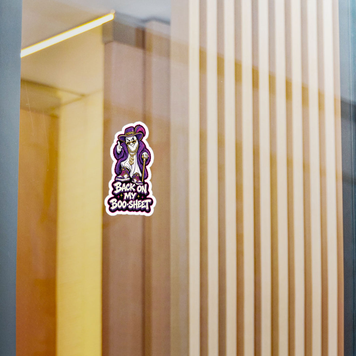 Back On My Boo-Sheet Ghost 2 Halloween  Decal Sticker- Keep'n It Real