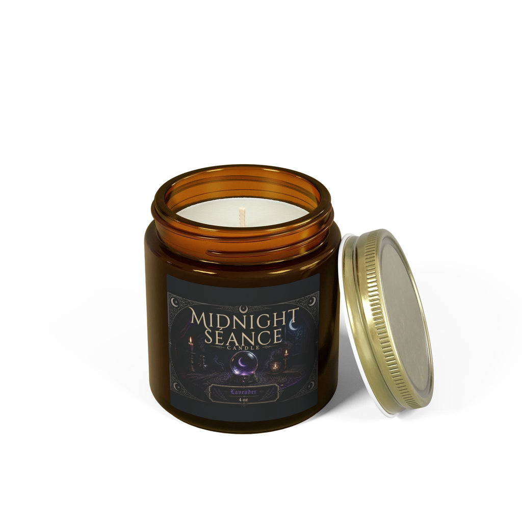 Midnight Séance Lavender Candle — Made with Coconut Apricot Wax (4oz & 9oz)