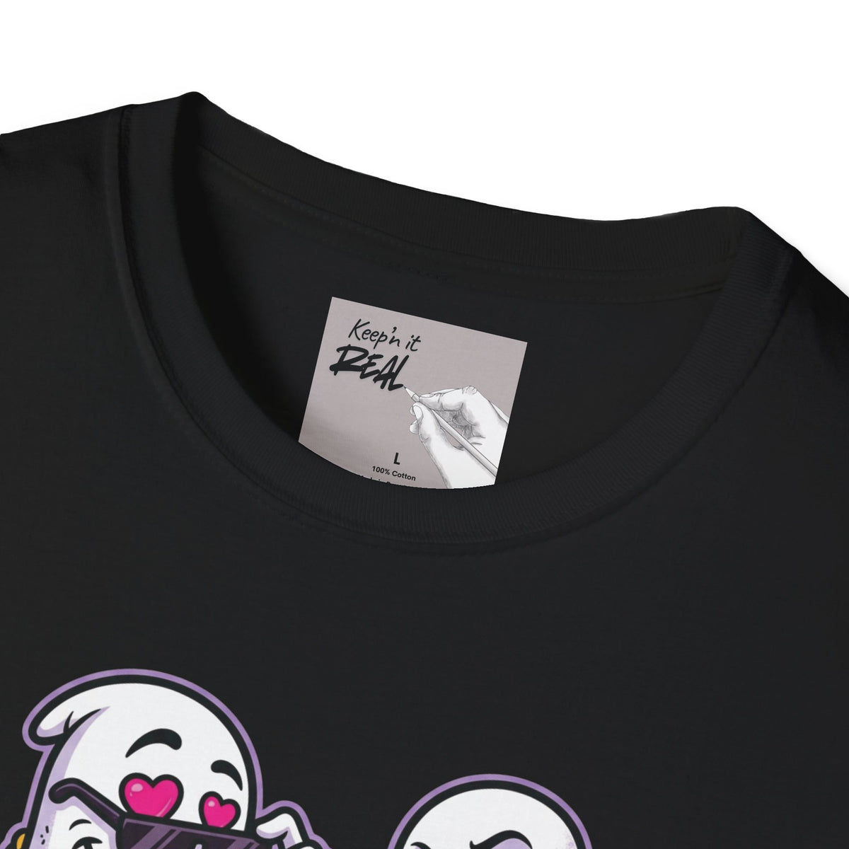 I ♥ Boo-Bies | Naughty Ghost Halloween Tee | Keep’n It Real