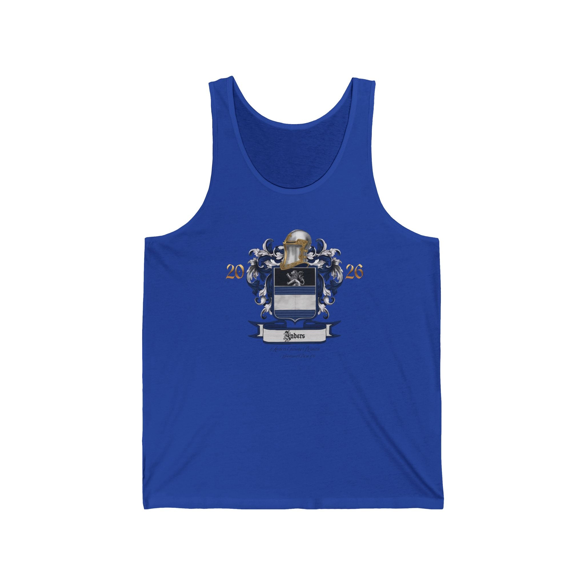 Anders Unisex Tank Top Jersey (simple)