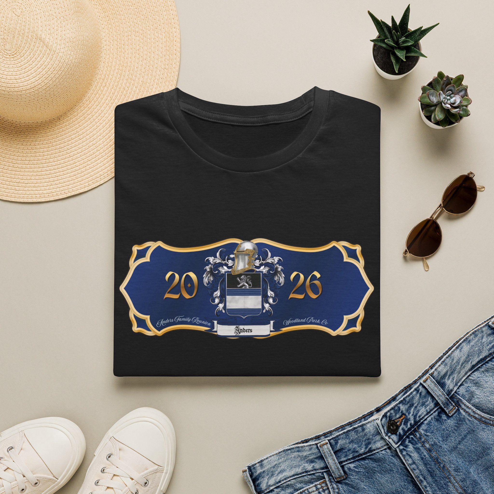 Anders Family Crest T-Shirt Soft Cotton (original)