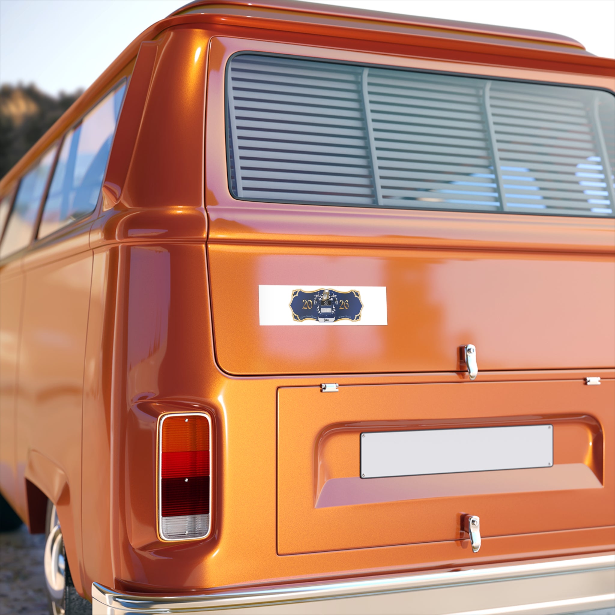 Anders Family Reunion Bumper Sticker — Custom Crest, Year & Location