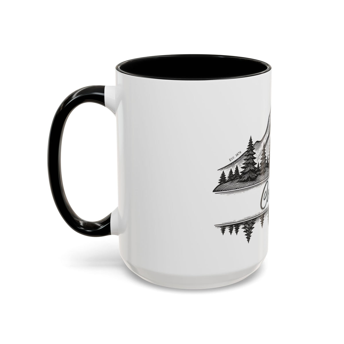 Colorado Mountain Coffee Mug — Scenic Woodland Travel Souvenir (11/15oz)