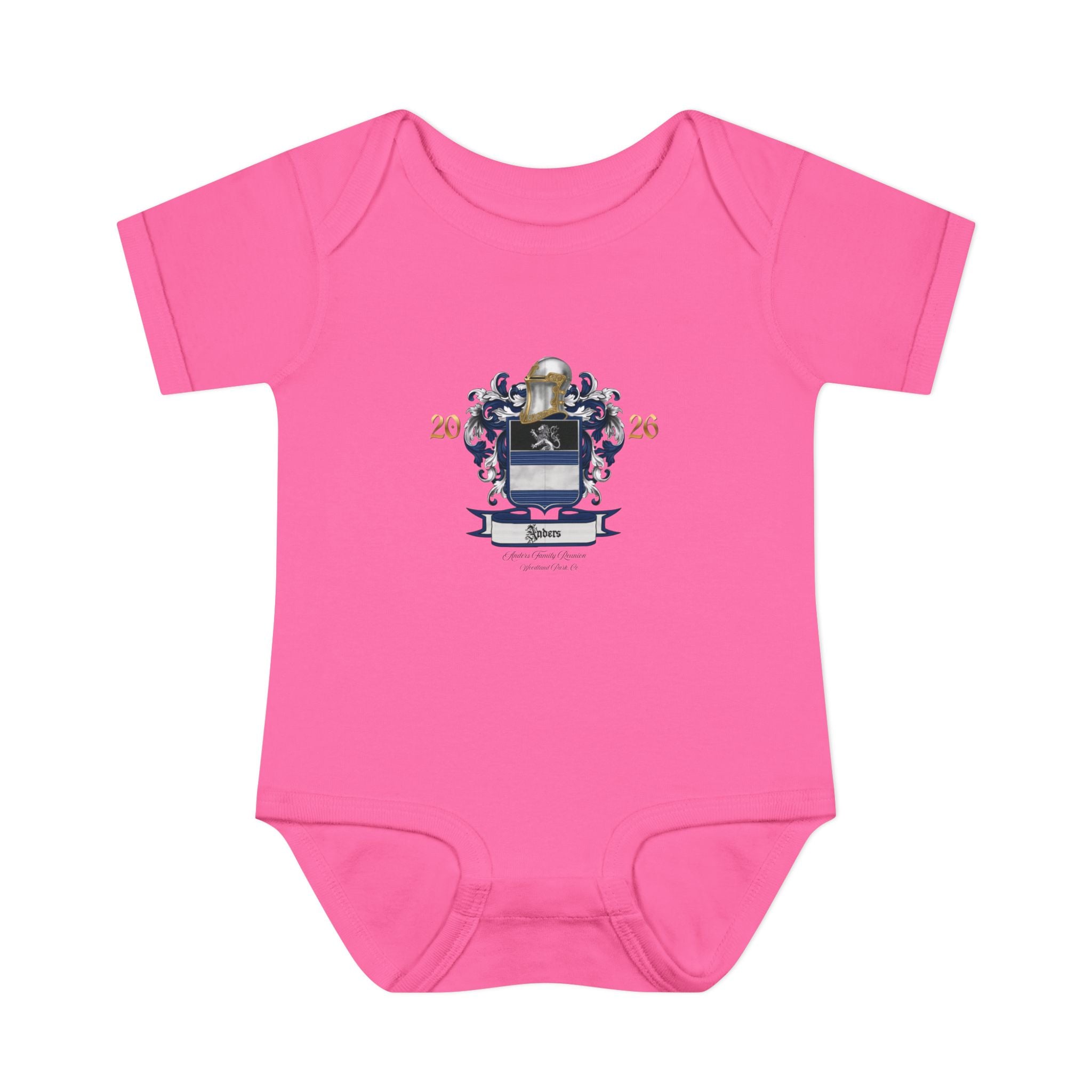 Infant Bodysuit Anders Family Crest - Baby Onesie (2026)