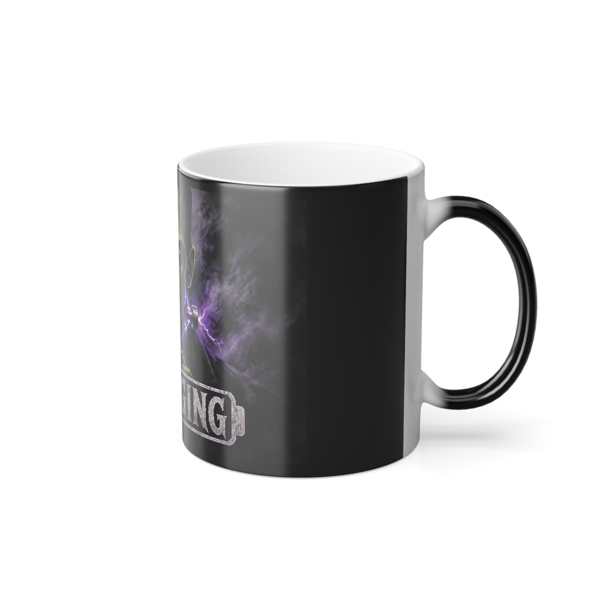 Frankenstein 'Charging' Color-Changing Mug — 11oz Halloween Coffee Cup
