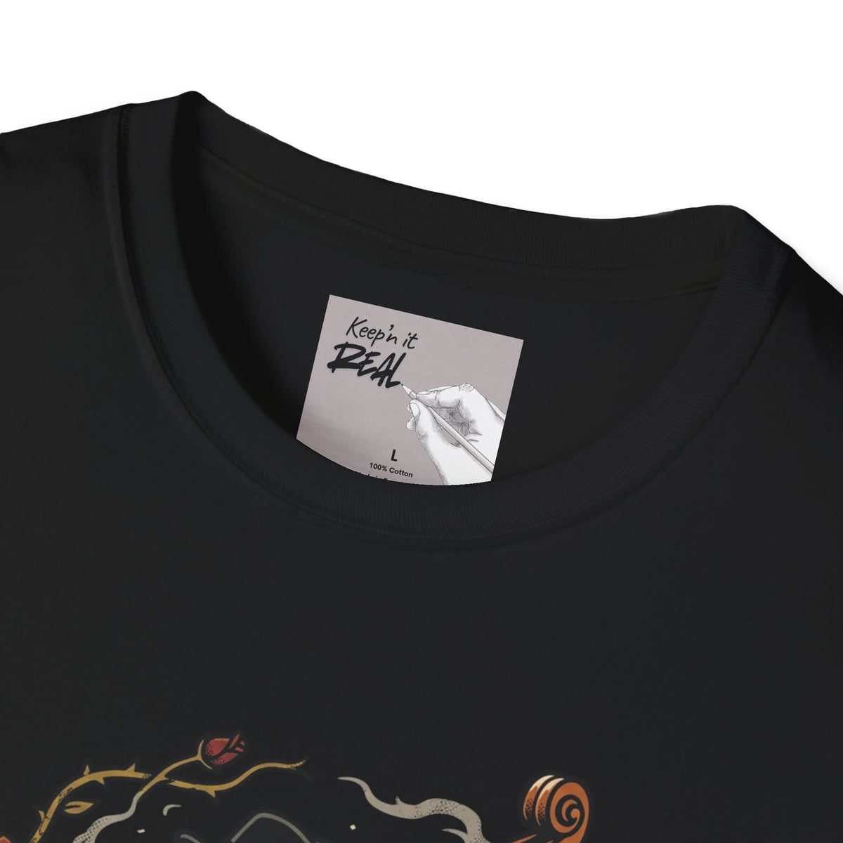 Low Notes & Lost Souls Skeleton Bassist Halloween Tee | Keep’n It Real