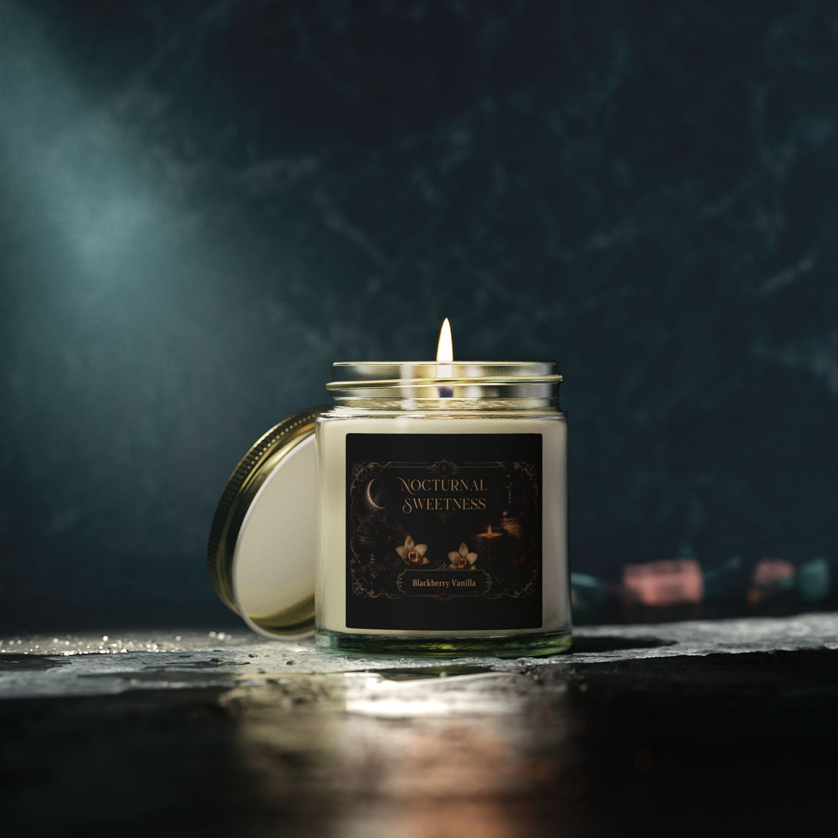 Nocturnal Sweetness Blackberry Vanilla Candle (4oz & 9oz)