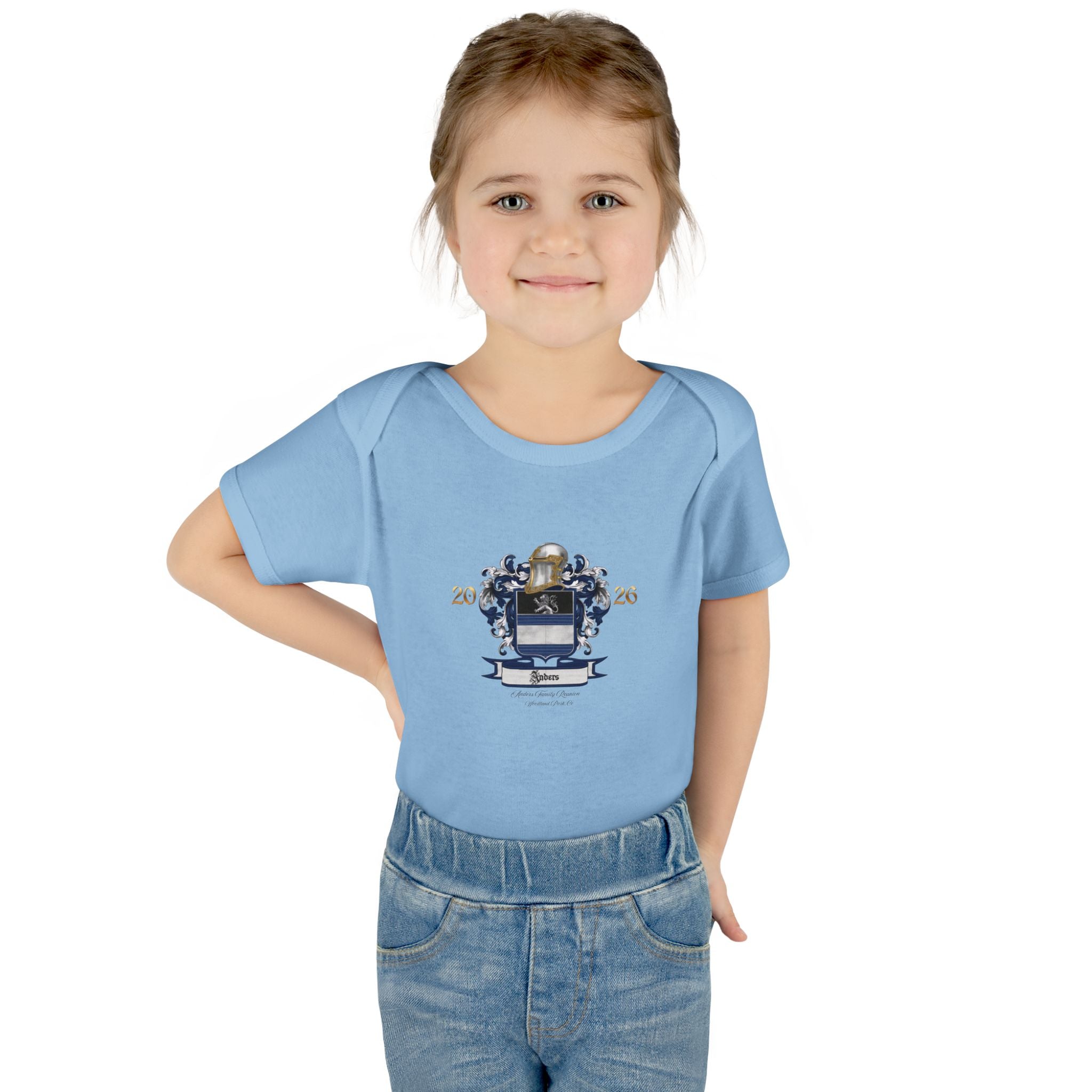 Infant Bodysuit Anders Family Crest - Baby Onesie (2026)
