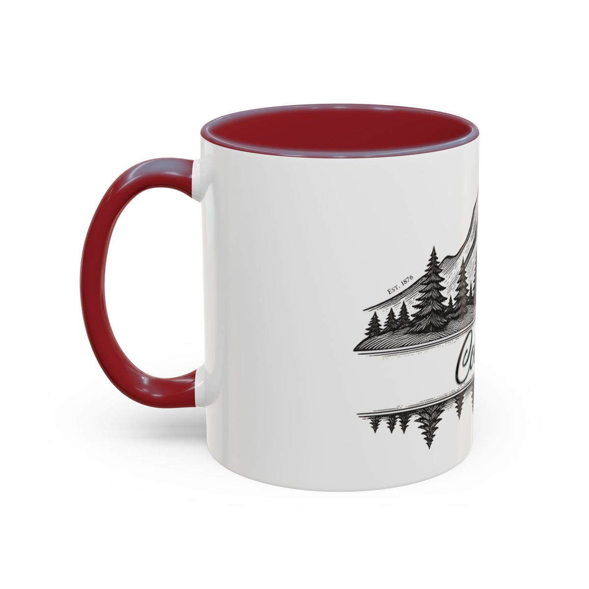 Colorado Mountain Coffee Mug — Scenic Woodland Travel Souvenir (11/15oz)