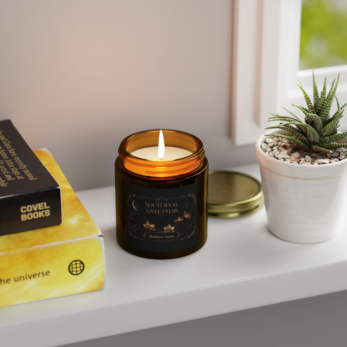 Nocturnal Sweetness Blackberry Vanilla Candle (4oz & 9oz)