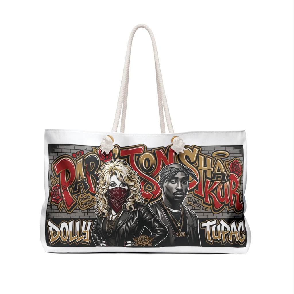 D.P. & T.S. Collection Weekender Bag — Graffiti Travel Tote