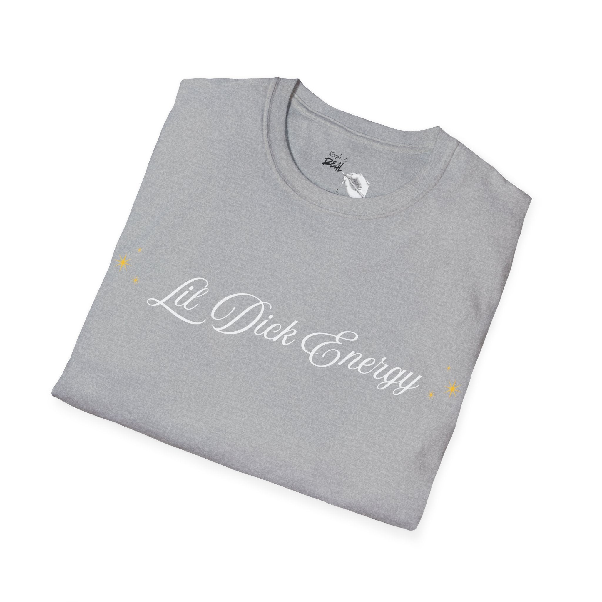"Lil Dick Energy" Script Graphic Tee