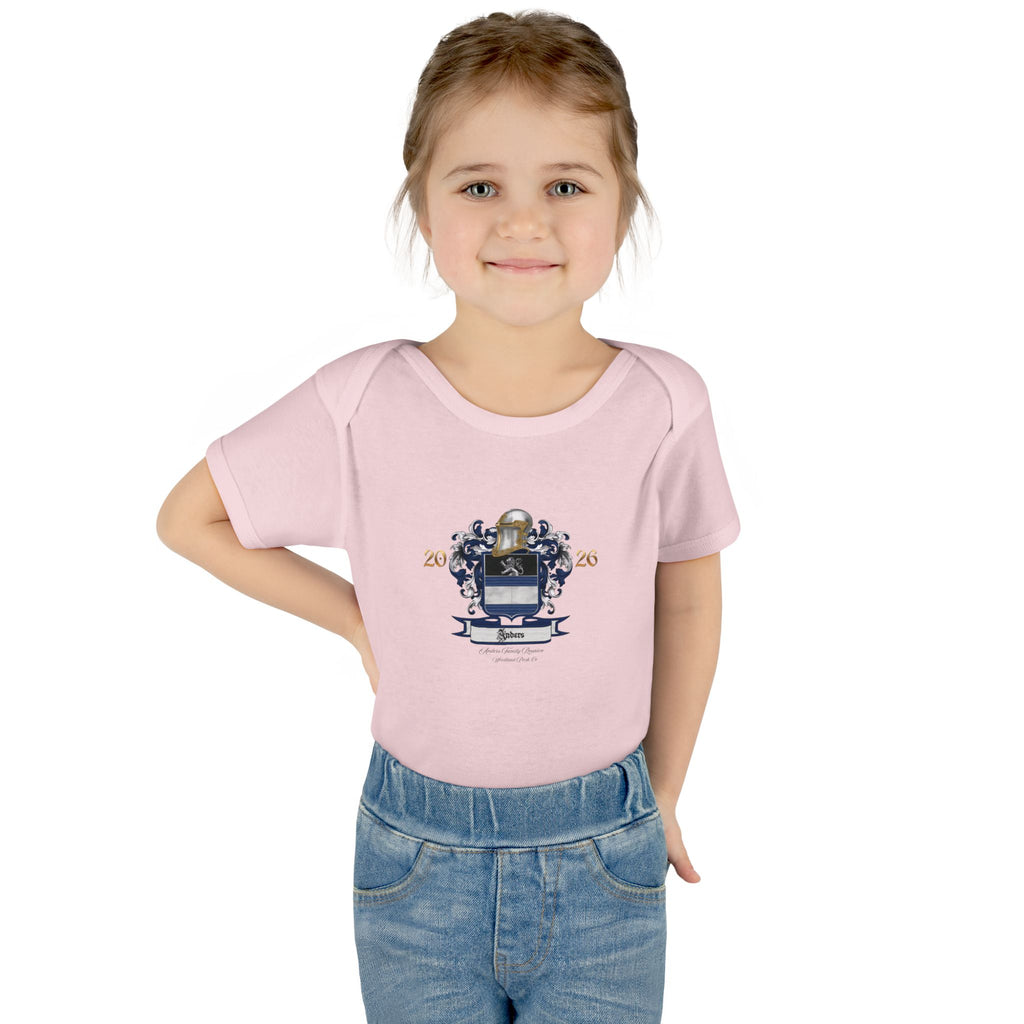 Infant Bodysuit Anders Family Crest - Baby Onesie (2026)