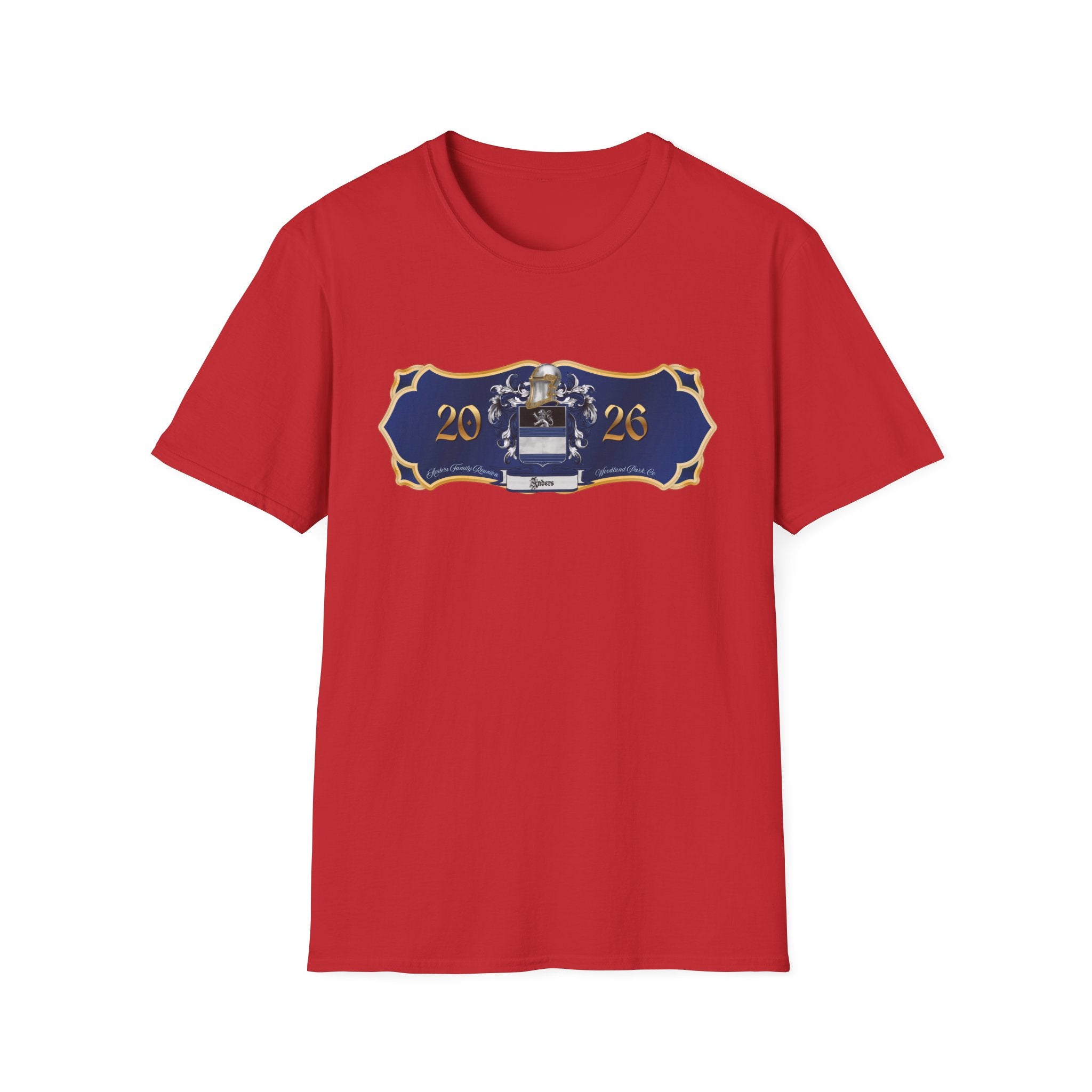 Anders Family Crest T-Shirt Soft Cotton (original)
