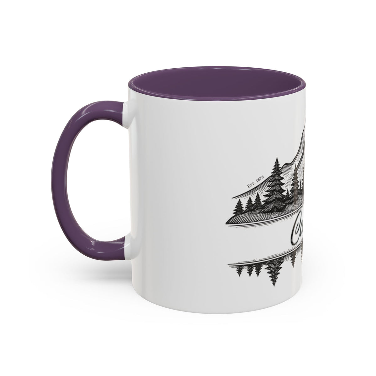 Colorado Mountain Coffee Mug — Scenic Woodland Travel Souvenir (11/15oz)