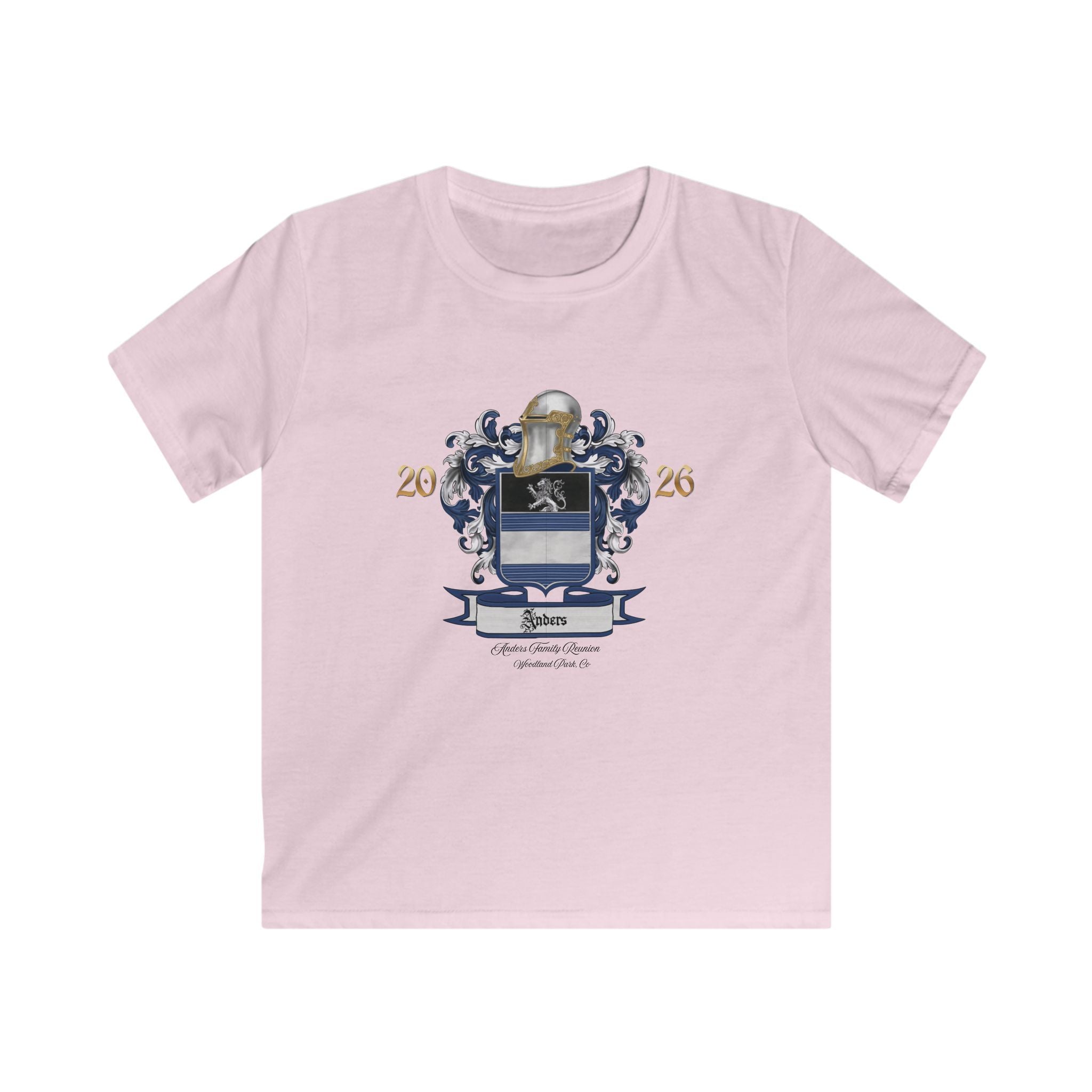 Anders Family Crest Kids Tee (simple)