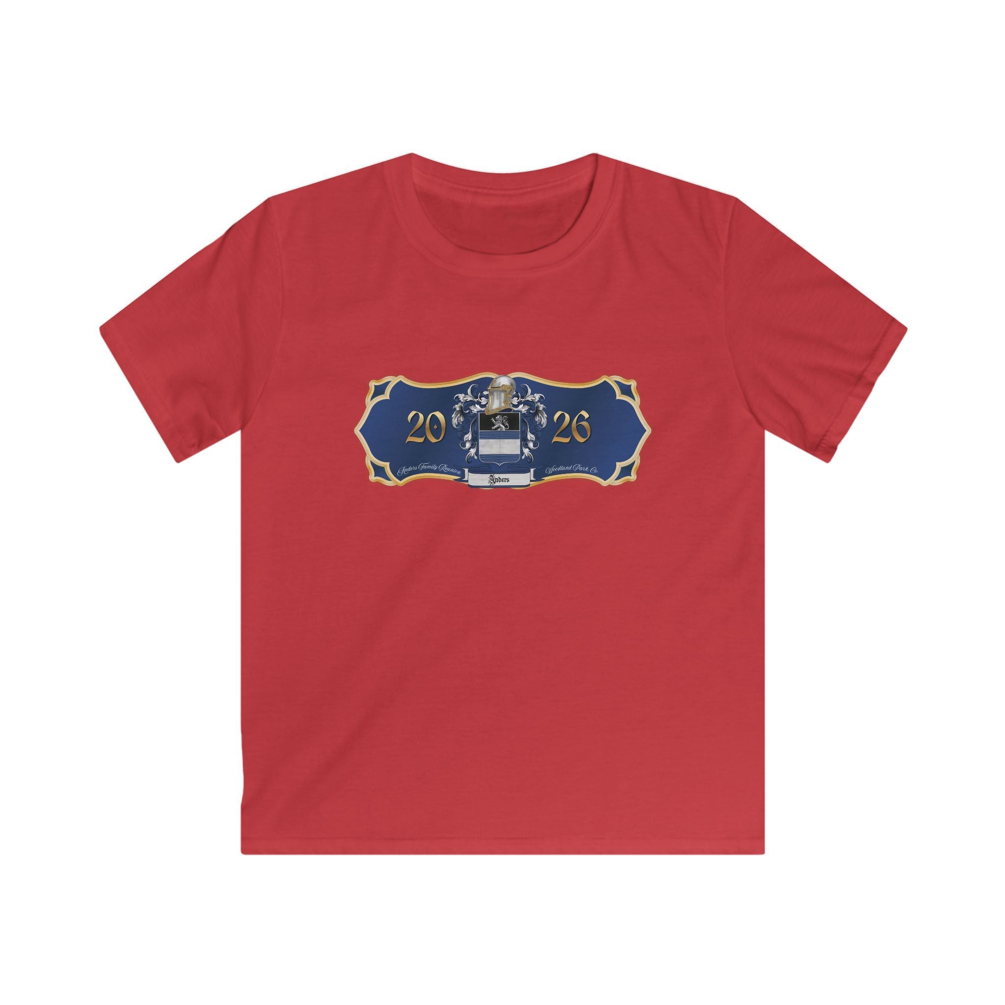 Anders Family Crest Kids Tee (original)