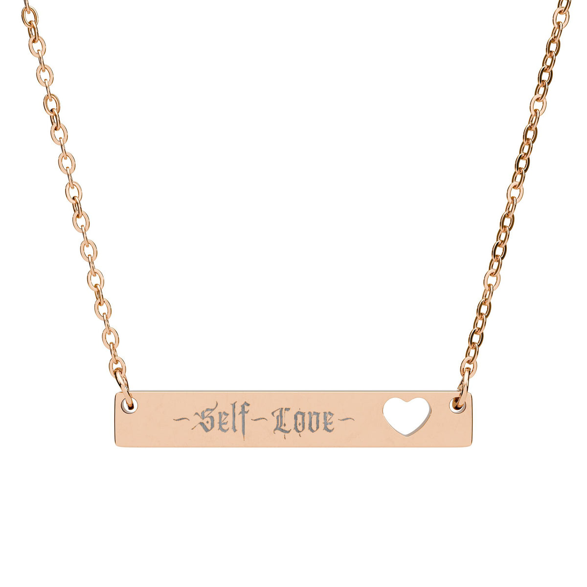 "Self-Love" Minimal Pendant