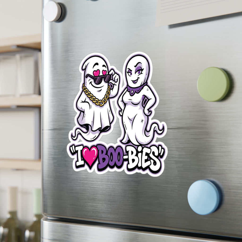 I💜Boo-bies Ghost Halloween Decal Sticker- Keep'n It Real