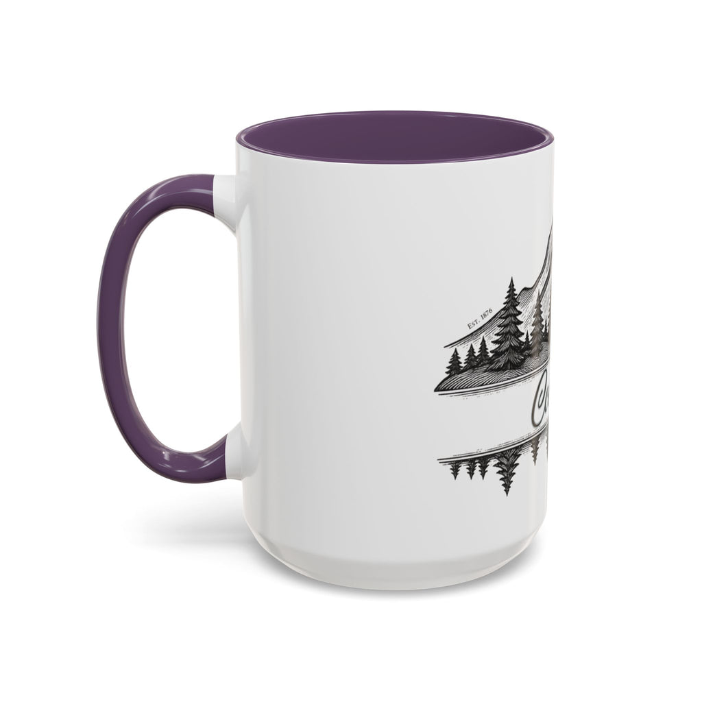Colorado Mountain Coffee Mug — Scenic Woodland Travel Souvenir (11/15oz)