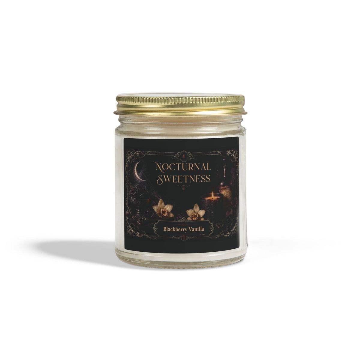 Nocturnal Sweetness Blackberry Vanilla Candle (4oz & 9oz)