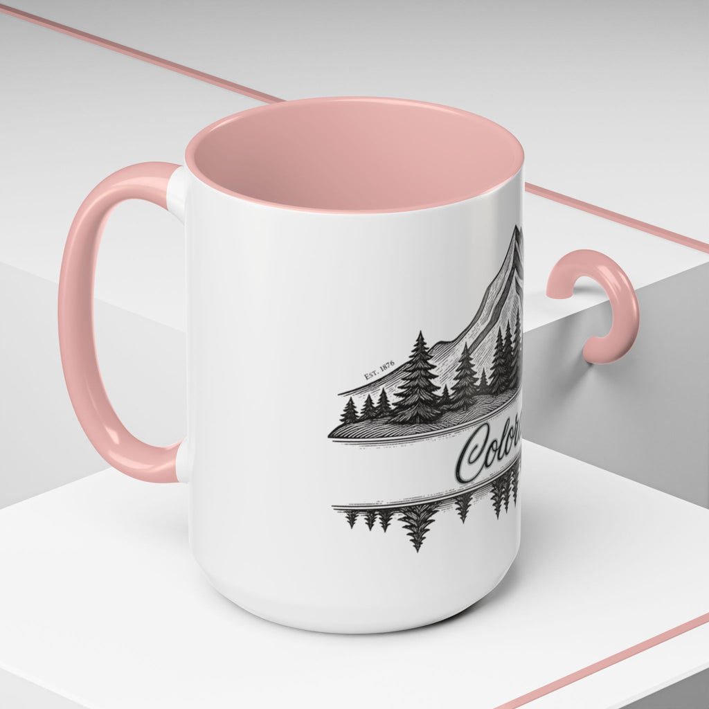 Colorado Mountain Coffee Mug — Scenic Woodland Travel Souvenir (11/15oz)