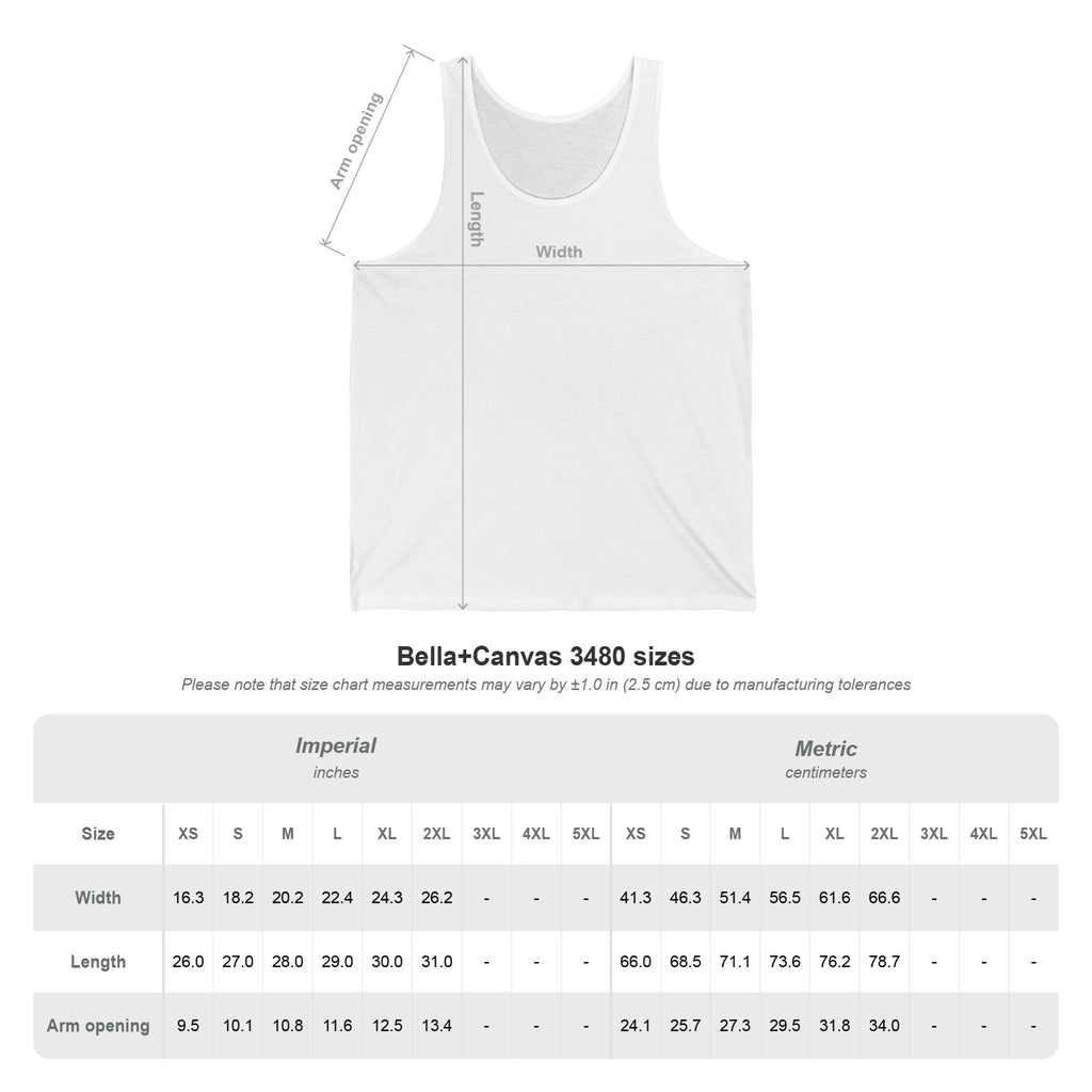 Anders Unisex Tank Top Jersey (simple)
