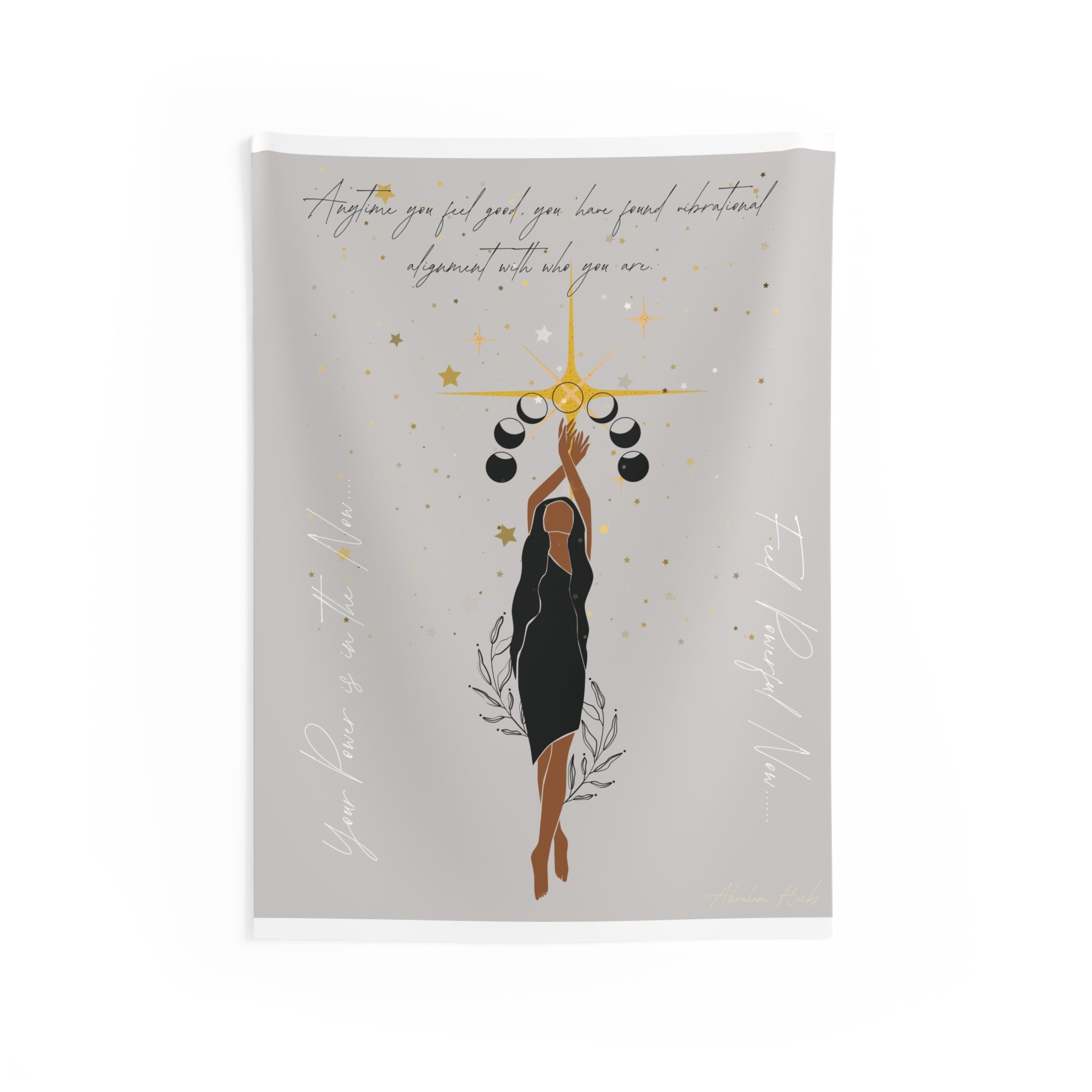 Celestial Woman Wall Tapestry – Inspirational Decor