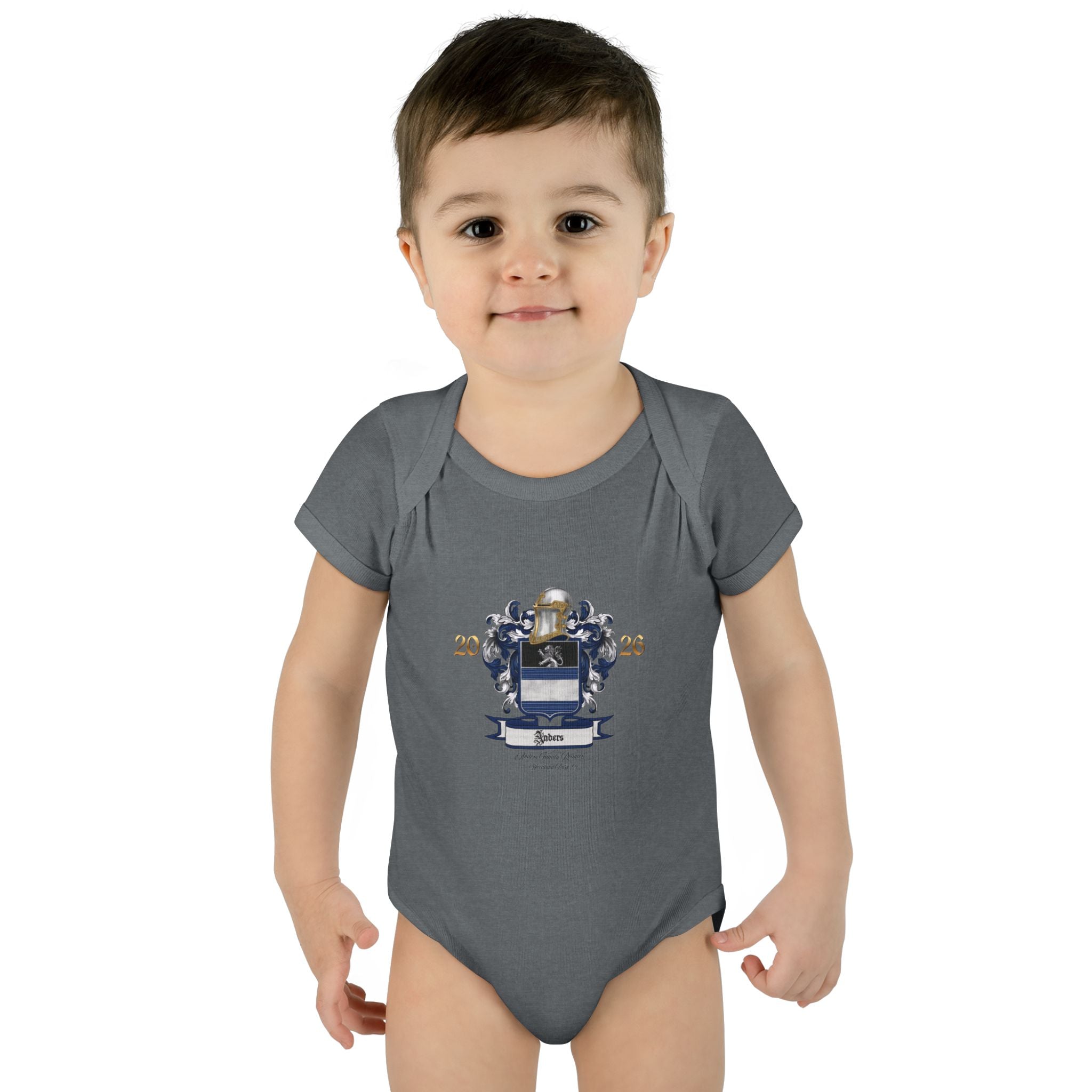 Infant Bodysuit Anders Family Crest - Baby Onesie (2026)
