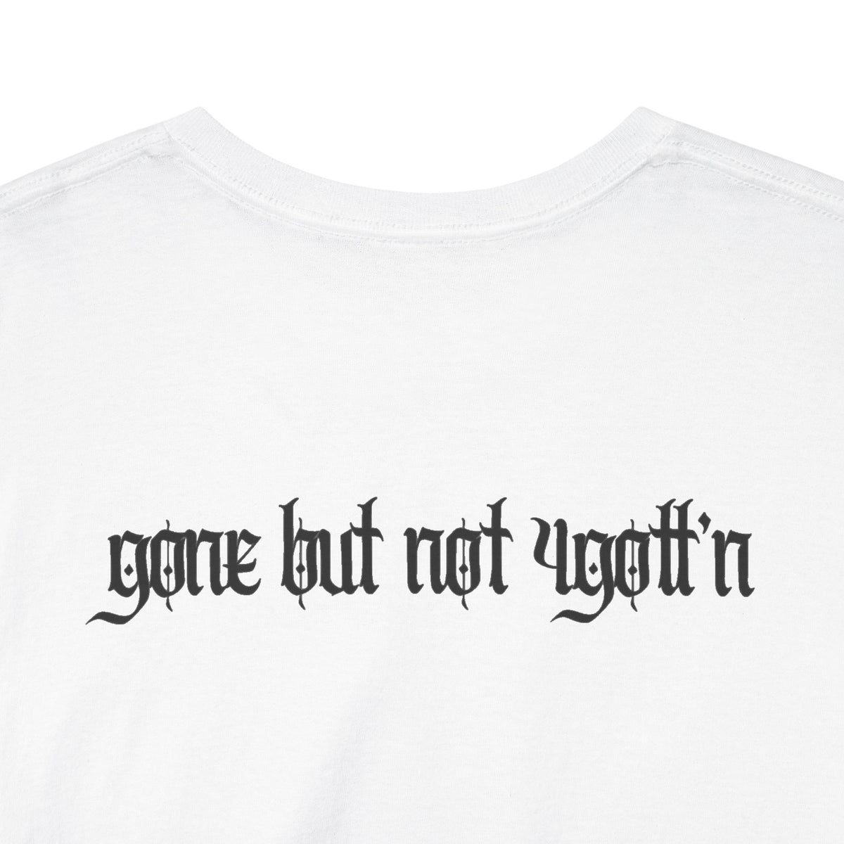D.P. Collection Country Gangsta Hands Tee — "Nashville Nocturne" Graphic Shirt (Back: Gone But Not Forgotten)
