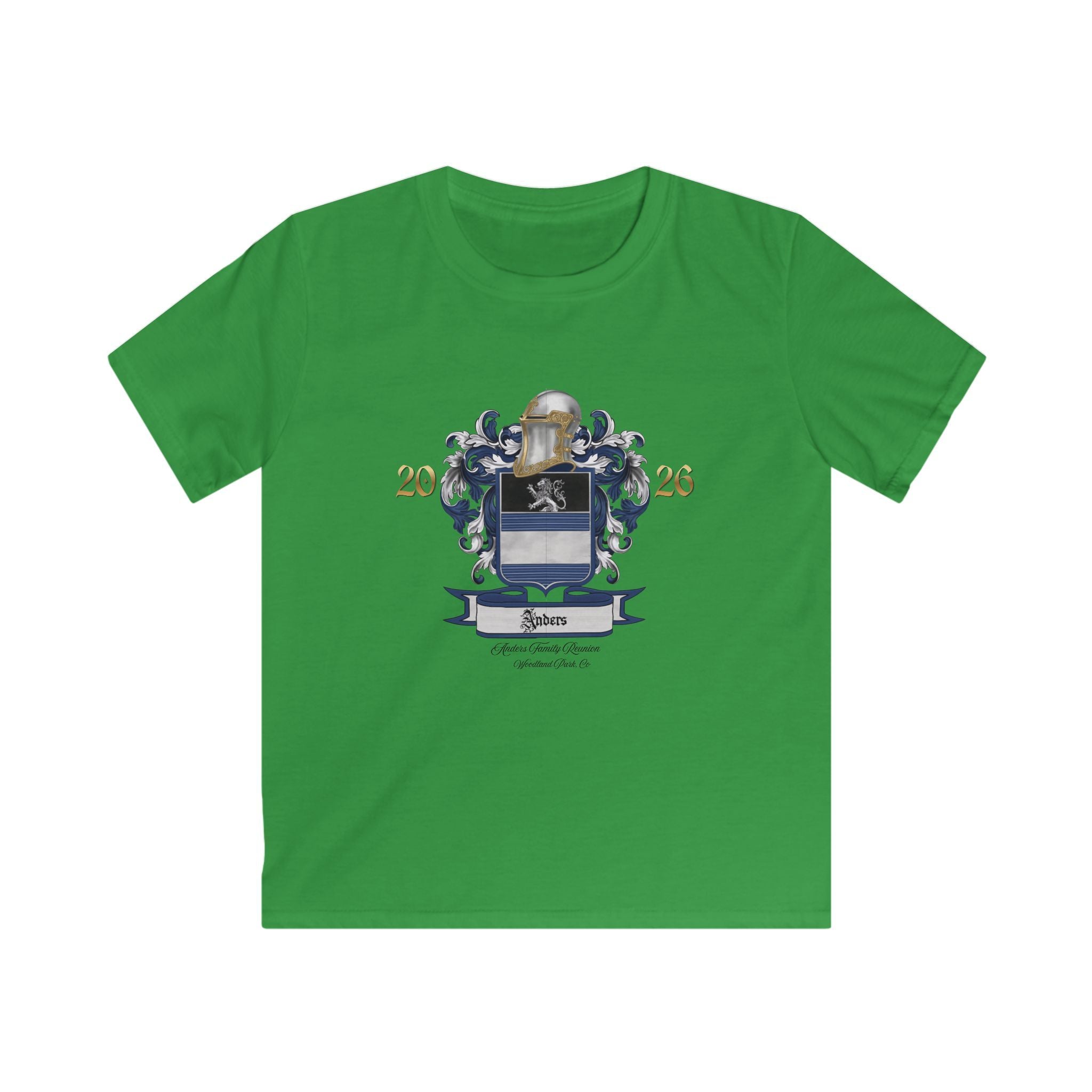 Anders Family Crest Kids Tee (simple)
