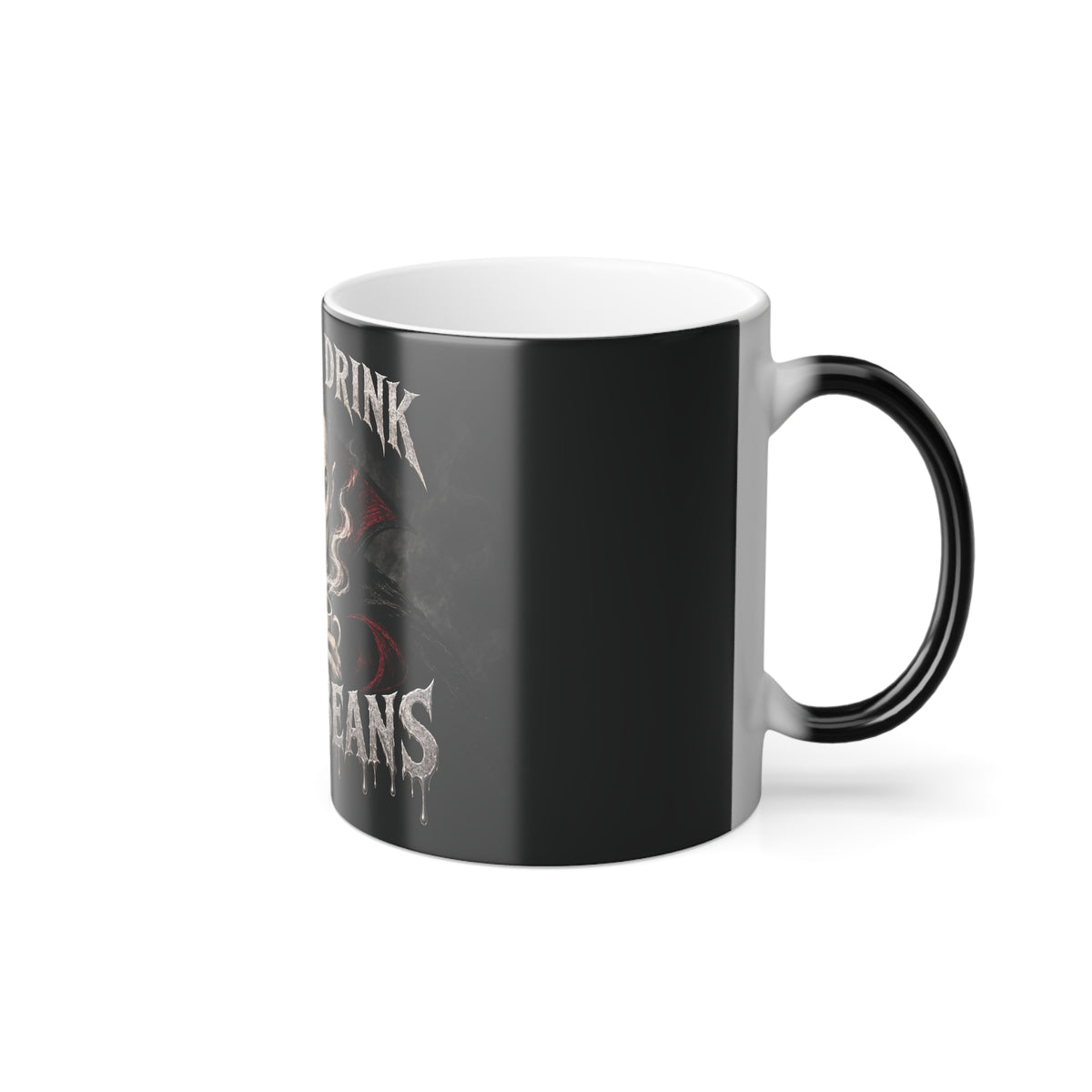 I Vant To Drink Your Beans Vampire Color-Changing Mug Halloween  — 11oz Keep'n it Real