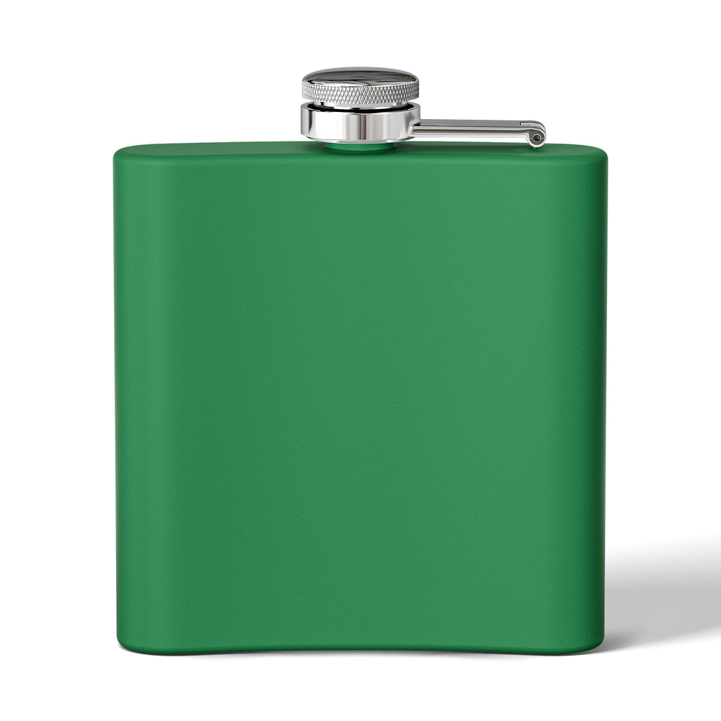 Anders Family Crest Stainless Steel Flask 6oz