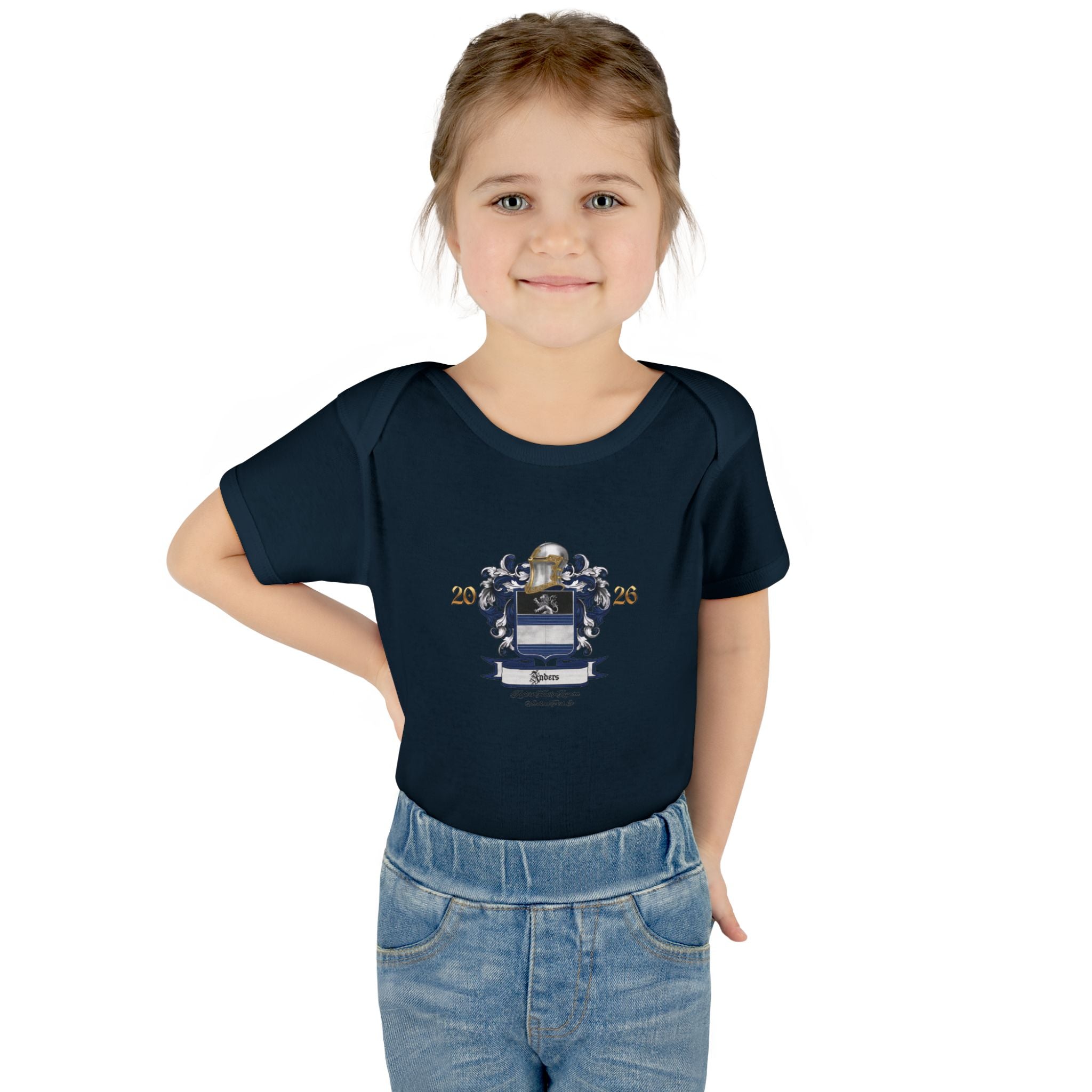 Infant Bodysuit Anders Family Crest - Baby Onesie (2026)
