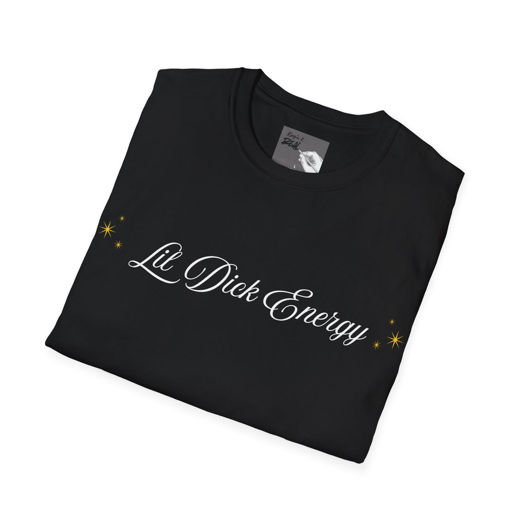 "Lil Dick Energy" Script Graphic Tee
