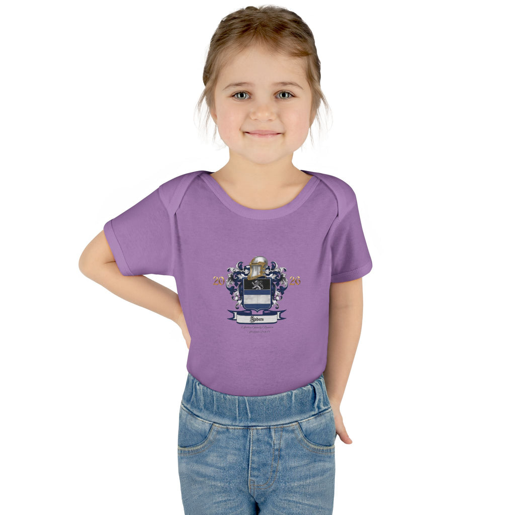 Infant Bodysuit Anders Family Crest - Baby Onesie (2026)