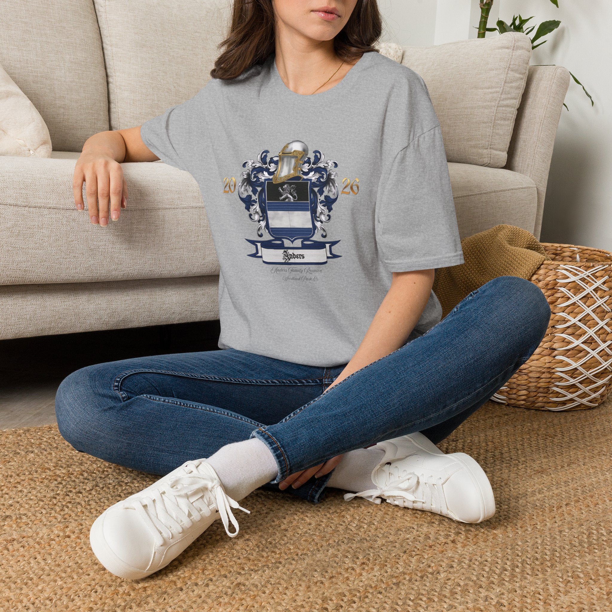 Anders Family Crest T-Shirt Soft Cotton (simple)